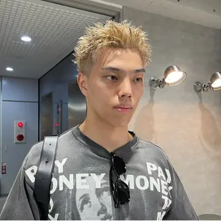 ショート カラー パーマ メンズ 🔥メンズ 特化🔥菊水皐暉🔥のヘアスタイル