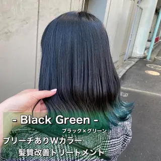 ロング カラー ボブカットモデル 募集中　ukaのヘアスタイル