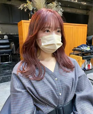 ロング カラー 圧倒的デザイン力 店長🎨RENAのヘアスタイル