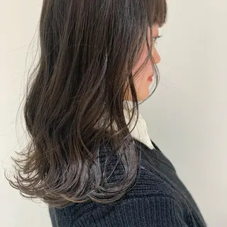 ロング kiyono ⭐︎ダブルカラーのヘアスタイル