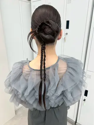 ヘアアレンジ 横浜ハイトーン エクステNo1👑のヘアスタイル