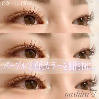 マツエク・マツパ nashira恵比寿 まつ毛&眉毛サロンのマツエク・マツパデザイン