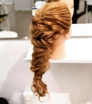 ヘアアレンジ ヘアセット専門店 佐藤のヘアスタイル