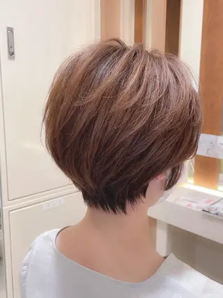 ショート 💎桑原勇志/ ショート/ハイトーンのヘアスタイル