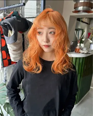 ロング カラー 梅田デザインカラー 🌈🏆ヒノキのヘアスタイル