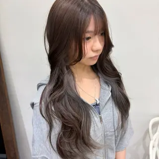 ロング カラー momo / カラー、カットモデルのヘアスタイル
