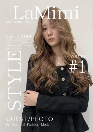 ロング カラー La Mimiのヘアスタイル