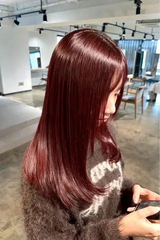 ロング カラーモデル/透明感 カラー/coco🎀のヘアスタイル