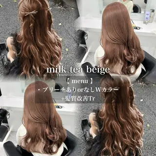 カラー 🩶透明感ダブル カラー🩶 maoのヘアスタイル