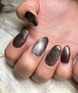 セミロング カラー パーマ ヘアアレンジ メンズ キッズ ネイル マツエク・マツパ el. by Aoのネイルデザイン