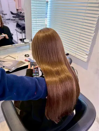 ロング カラー ヘアアレンジ 🧸ミルクティー特化 🧸MASAKIのヘアスタイル