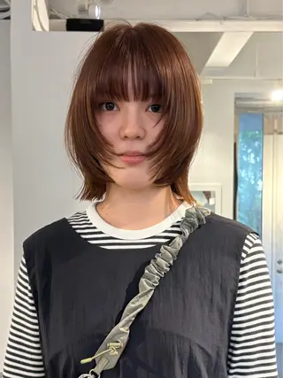 ミディアム カラー 村田 りょうやのヘアスタイル