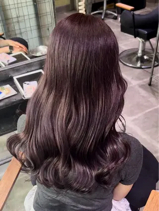 ロング カラー ヘアアレンジ UMM 【れいな】のヘアスタイル