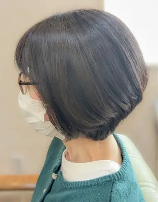 ショート 加藤 彩のヘアスタイル