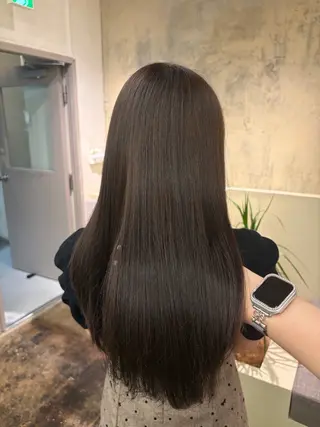 ロング カラー Hana🤍 韓国うる艶ヘアのヘアスタイル