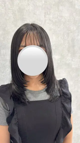 ミディアム Rangali Rinのヘアスタイル