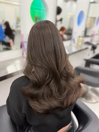 ロング カラー ヘアアレンジ 透明感カラー🎀艶髪 Anju/渋谷🎀のヘアスタイル