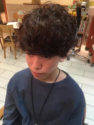 ショート ミディアム セミロング ロング カラー パーマ メンズ 可愛いを作る神 ナオヒロのヘアスタイル