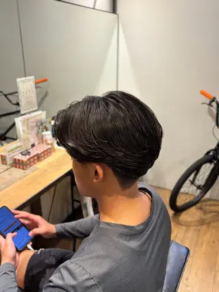 パーマ 喜友名 ウララのヘアスタイル