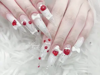 ネイル MoMoA Nail ネイル長さ出し専門店のネイルデザイン
