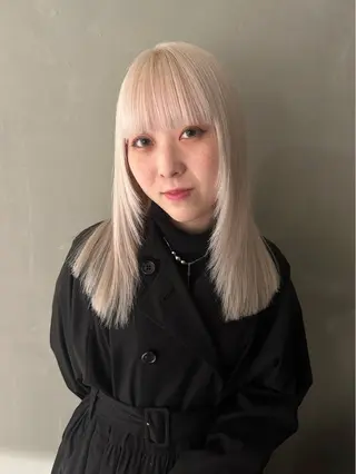 セミロング Nikiita リコのヘアスタイル