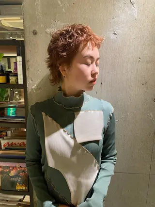 ショート カラー 聖 来のヘアスタイル