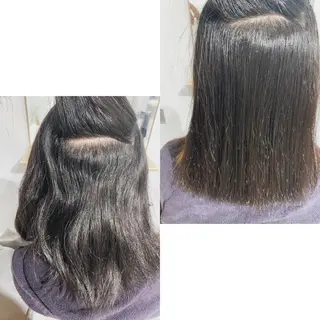 ミディアム パーマ ヘアアレンジ ボブパーマコテ巻き風 パーマNo1深江秀平のヘアスタイル