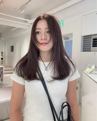セミロング カラー 【eimee】 店長✂️TAKUMAのヘアスタイル