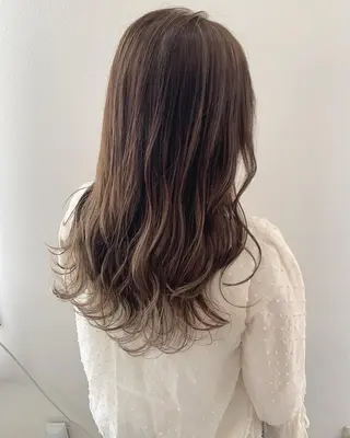 ロング カラー ヘアアレンジ 髪質改善支持率 No. 1✨mayuのヘアスタイル