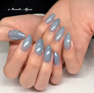 ミディアム RIN NAILS ᥫ᭡Migusaのネイルデザイン