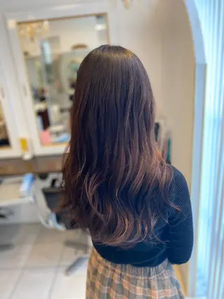 ロング カラー 🫧富田 苑実🫧のヘアスタイル