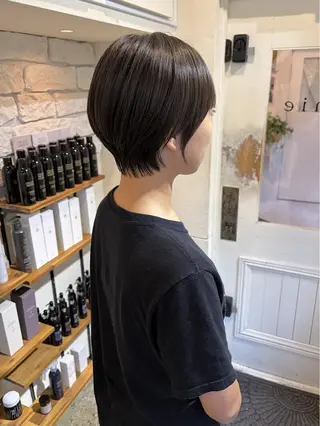 ショート メンズ パーマ tahie 松屋町のヘアスタイル
