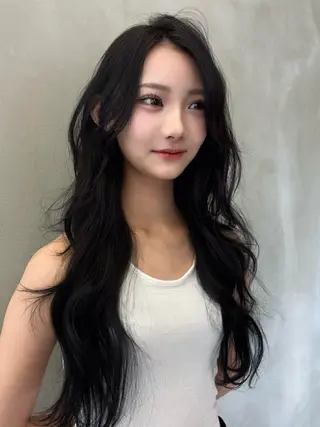 ロング MASATOレイヤー カット垢抜けヘアのヘアスタイル