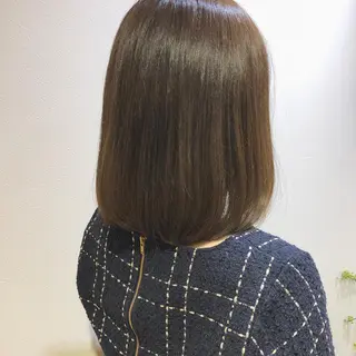 ミディアム 黒崎 伸治のヘアスタイル