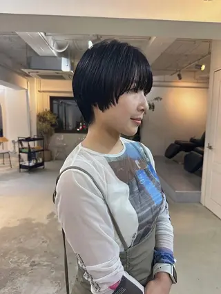 ショート 竹中 彩音のヘアスタイル
