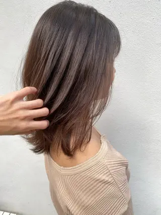 ミディアム カラー 三軒茶屋/髪質改善 やまなかのヘアスタイル