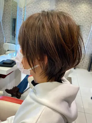 ショート 髪質改善・縮毛矯正 大石　郷のヘアスタイル