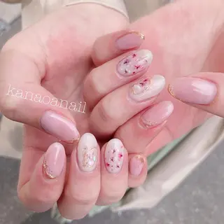 ネイル 地爪育成💅 kanaoanailのネイルデザイン