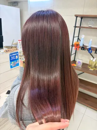 セミロング XANADU上野店 🐼ﾖｺﾊｼのヘアスタイル