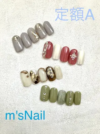 ネイル m'sNail 福岡西区 ネイルのネイルデザイン