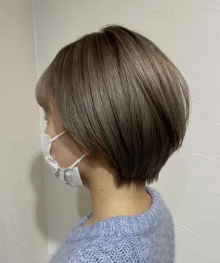 ショート カラー メンズ FUKUSHIMAのヘアスタイル