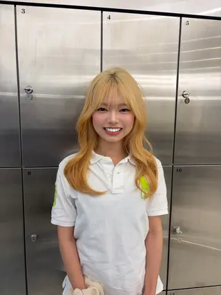 ロング カラー うる艶カラー銀座 美容師⭐️こうへいのヘアスタイル