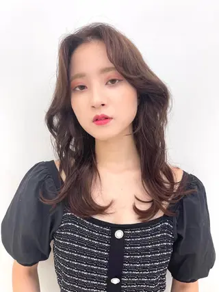 セミロング 撮影の為期間限定 KOHEIのヘアスタイル