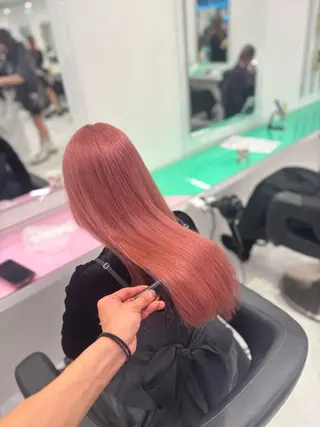 ロング カラー 頭身浴ヘッドスパ🌿 艶カラー/ヒロトのエステ・リラクイメージ