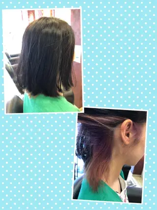 ミディアム 織田 英之のヘアスタイル