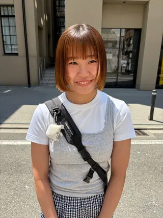 rinka enu河原町のヘアスタイル