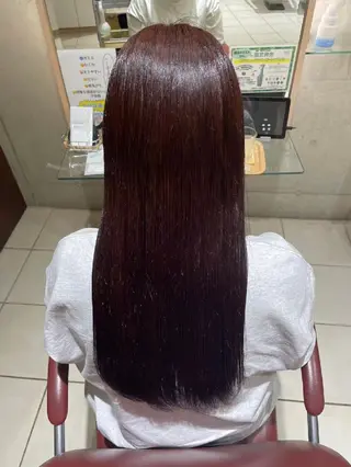 ロング 関根 虹輝のヘアスタイル