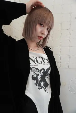 ショート HITOMI 福岡パーマのヘアスタイル