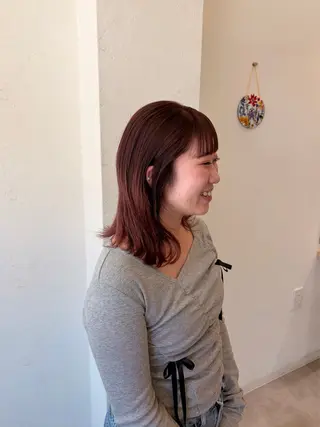 ミディアム カラー yuu /Carinのヘアスタイル