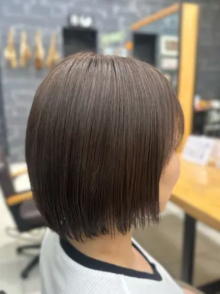 ショート カラー 🤎柔らかモテカラー 🌟佐藤壮也🌟のヘアスタイル